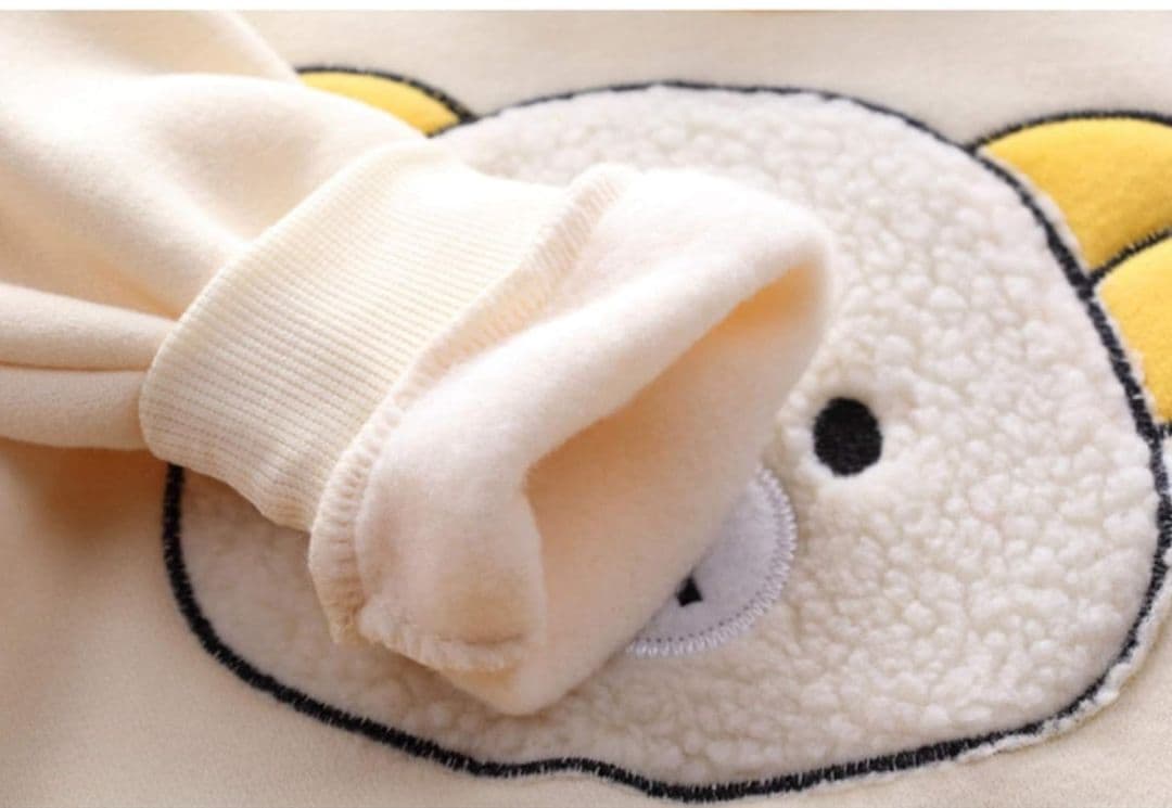 3-Piece Baby Outfit Set | Warm Hoodie, Long Sleeve Top & Pants