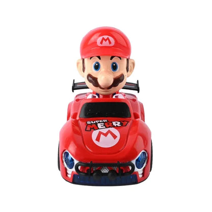 Super Merry Spray Roadster Toy Car – Flashing Lights, Music, Smoke & 360° Rotation