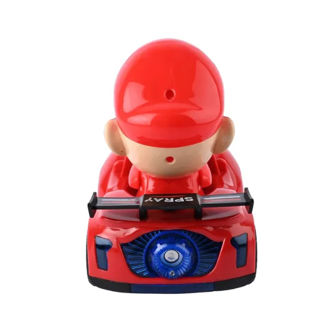 Super Merry Spray Roadster Toy Car – Flashing Lights, Music, Smoke & 360° Rotation