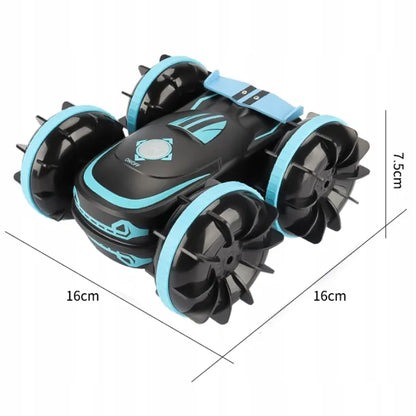 Amphibious Stunt RC Car – 2.4GHz Remote & Gesture Watch, All-Terrain Water + Land