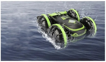 Amphibious Stunt RC Car – 2.4GHz Remote & Gesture Watch, All-Terrain Water + Land