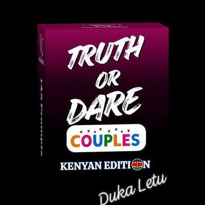 Truth or Dare Couples (Kenyan Edition)  Card Game