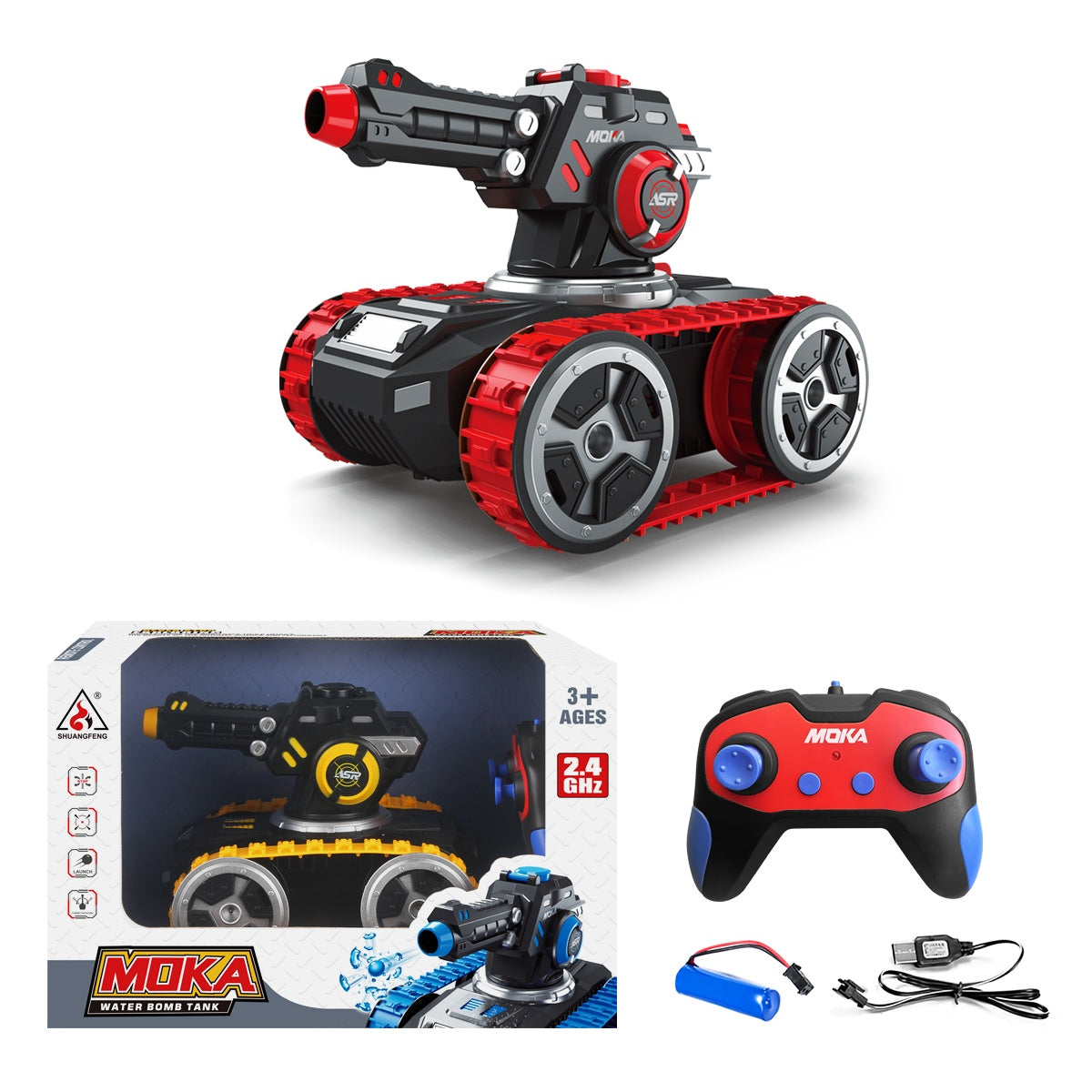 Water Bomb Battle Tank - Remote Control