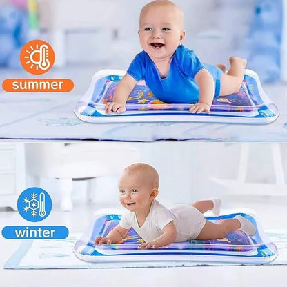 Ocean Theme Baby Water Play Mat for Tummy Time – 65 x 50 cm