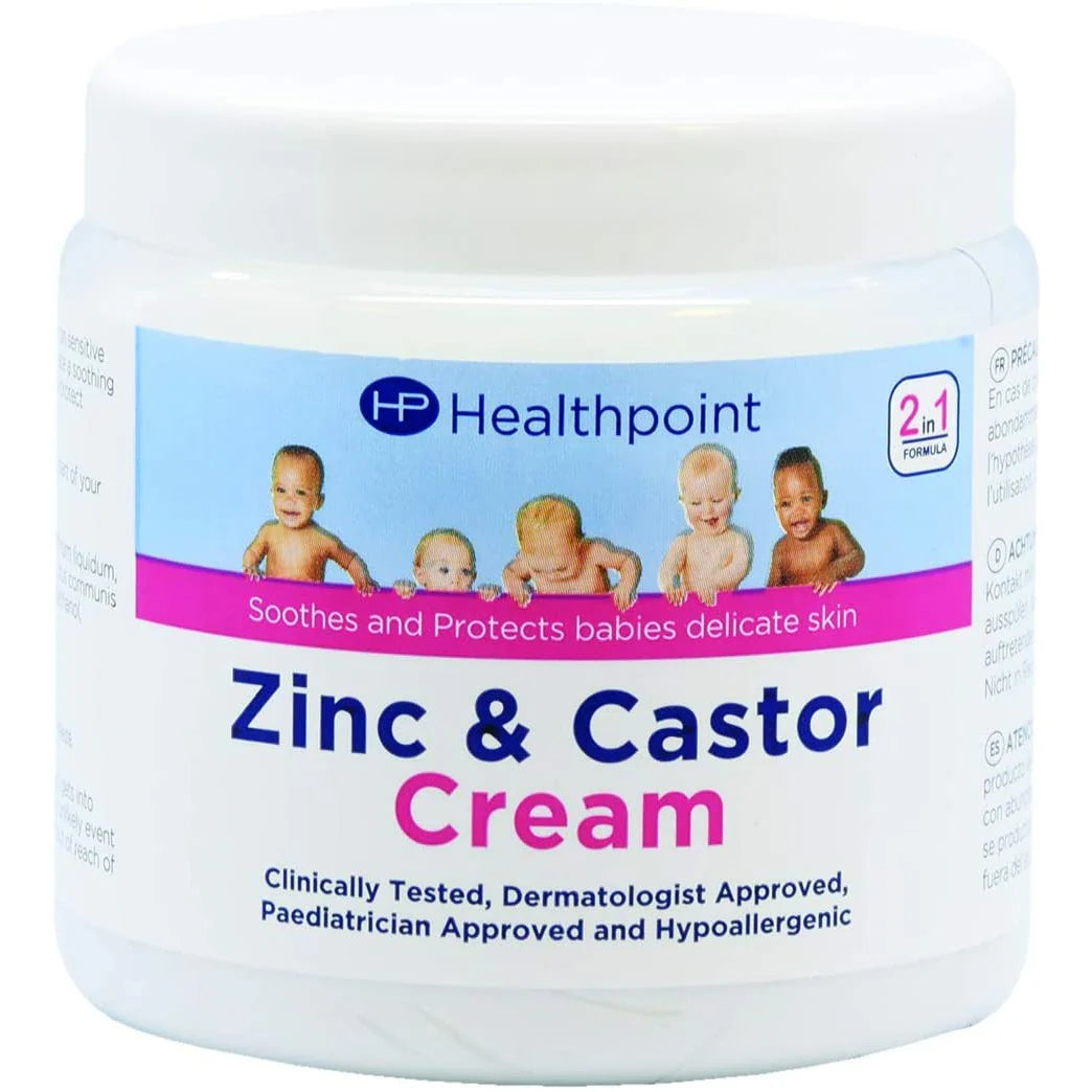Healthpoint Zinc & Castor Oil Cream 225g